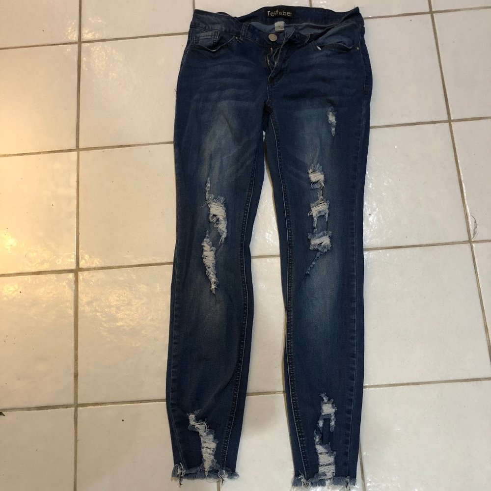 Ripped Distressed Jeans